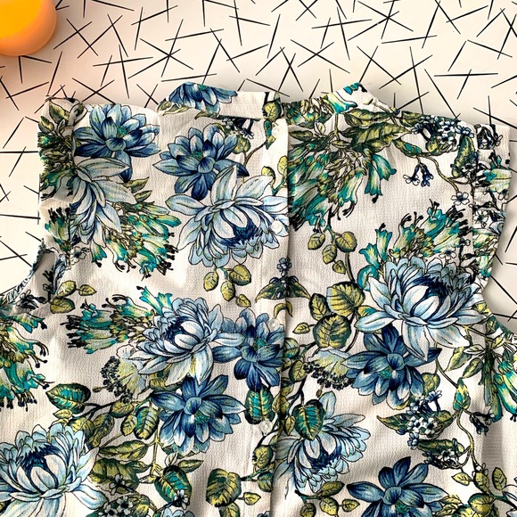 ERIN BLAIR floral tank blouse - Picture 7 of 7